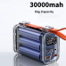 Акумулятор універсальний Powerbank 30000 mAh 100W Сірий