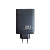 Мережевий зарядний пристрій USB А + 3 ТУРЕ С PD 120W Black (JT-G120B)