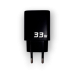 Мережевий зарядний пристрій Toocki USB А + ТУРЕ С PD 33W Black (TCT33-BLA01) Мережевий зарядний пристрій Toocki USB А + ТУРЕ С PD 33W Black (TCT33-BLA01)